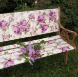 Jak ozdobić ławkę ogrodową metodą decoupage?