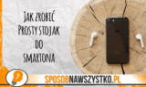 Jak zrobić stojak pod telefon z korka?