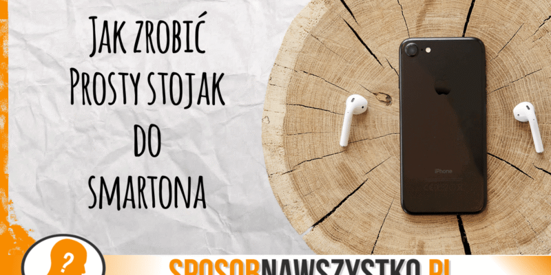 Jak zrobić stojak pod telefon z korka?