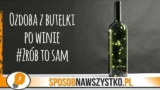 Ozdoba z BUTELKI PO WINIE – Lampa z butelki
