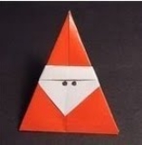 Origami: jak zrobić Mikołaja z papieru